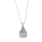 Collier Collier de style art déco en or gris et diamants 58 Facettes DV0665-5