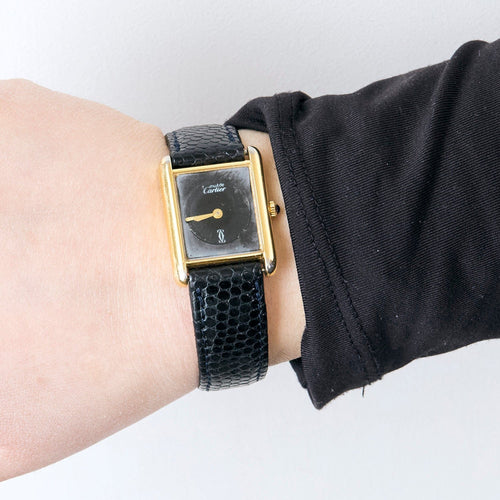 Montre CARTIER - Tank Must - Montre en vermeil 58 Facettes DV11045-7