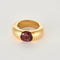 Bague 52 CARTIER - Ellipse - Bague jonc or jaune et grenat Rhodolite 58 Facettes DV0947-1-52-1