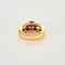 Bague 52 CARTIER - Ellipse - Bague jonc or jaune et grenat Rhodolite 58 Facettes DV0947-1-52-1
