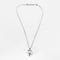 Collier CHOPARD - Chaîne et en pendentif Happy Diamond en or gris et diamant 58 Facettes DV11970-3