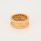 Bague 52 Van Cleef & Arpels Bague perlé en or rose satiné. 58 Facettes DV3419-5-52-1