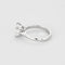 Bague 54 Bague solitaire en or gris et diamant 3.01 carat 58 Facettes DV0125-10-54-3