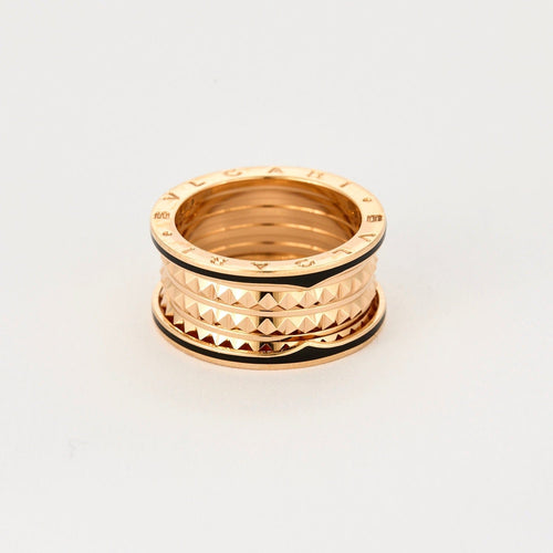 Bague 63 BULGARI - Bague Zéro 1 Rock - Bague or rose 58 Facettes DV0993-1-63-2