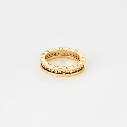 Bague 51 Bulgari Bague B.zero en or jaune et diamants 58 Facettes DV1719-8-51-2
