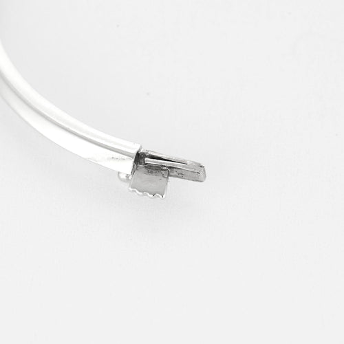 Bracelet Bracelet jonc en or gris et diamants 58 Facettes DV0996-4