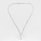 Collier Collier en or gris et pendentis diamants 58 Facettes DV0996-3