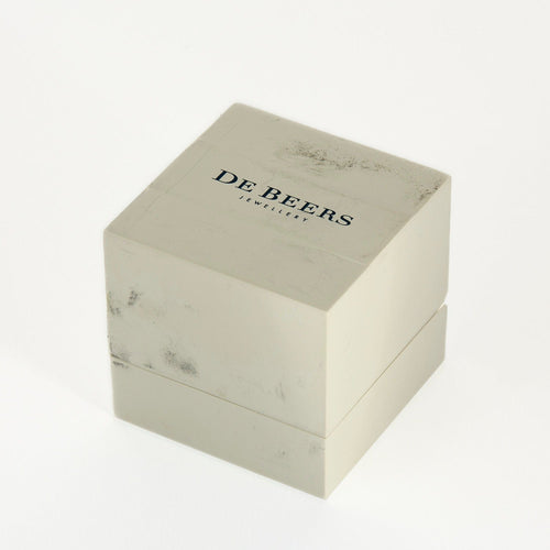 Bague 53 De Beers Bague The Promise en platine et diamants 58 Facettes DV13545-1