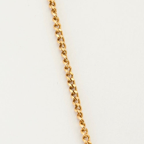 Collier AUGIS - Collier en or jaune retenant une médaille sentimentale 58 Facettes DV1342-8