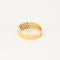 Bague 58 Bague en or jaune et diamants 58 Facettes DV0998-4-58-2