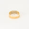 Bague 58 Bague en or jaune et diamants 58 Facettes DV0998-4-58-2