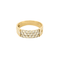 Bague 58 Bague en or jaune et diamants 58 Facettes DV0998-4-58-2