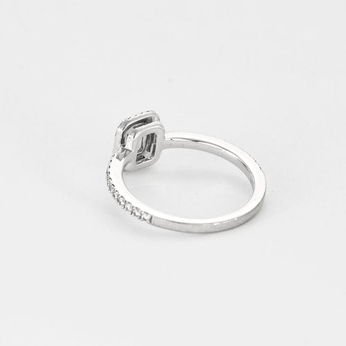 Bague 51.5 MESSIKA - M-LOVE - Solitaire en or blanc et diamants 58 Facettes DV13427-3-515-3