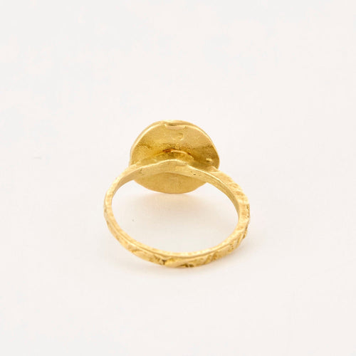 Bague 54 Bague en or jaune et diamants 58 Facettes DV13292-1