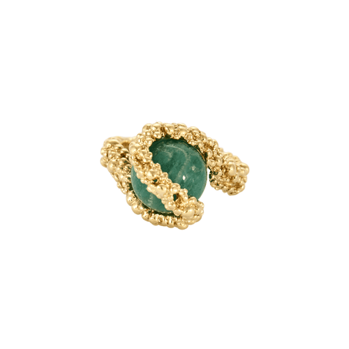 Bague 47.5 GILBERT ALBERT - Bague or jaune et billes interchangeables 58 Facettes DV0106-7-475-3