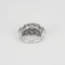 Bague 48 Bague en or blanc et diamants 58 Facettes DV4479-2-48-2
