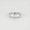 Bague en or blanc et diamants