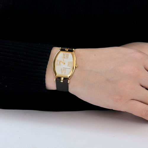 VAN CLEEF & ARPELS - Lady Arpels Classique Tonneau - Montre en or jaune 58 Facettes DV4479-30