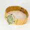 Montre PIAGET - Extraplate Joaillerie - Montre de dame Or Jaune, Jadeite, Diamants, Emeraudes 58 Facettes DV4479-37