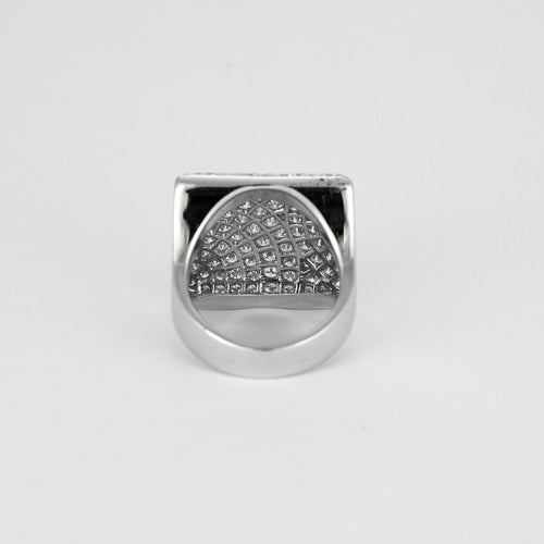 Bague 52.5 Cartier - Berlingot - Bague en or blanc et diamants 58 Facettes DV4479-4-525-3