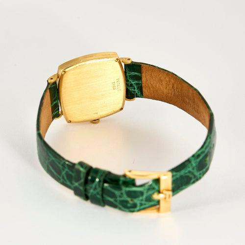 Montre PIAGET - Extraplate Jade - Montre en or jaune et jade 58 Facettes DV4479-40