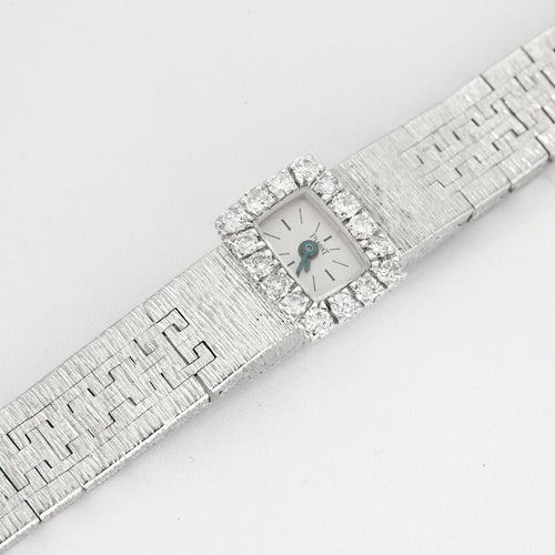 Montre PIAGET - Mécanisme 101 P - Montre en or blanc et diamants 58 Facettes DV4479-42