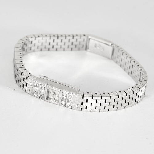 Montre VACHERON CONSTANTIN - Mécanisme 101P - Montre en or blanc et diamants 58 Facettes DV4479-43