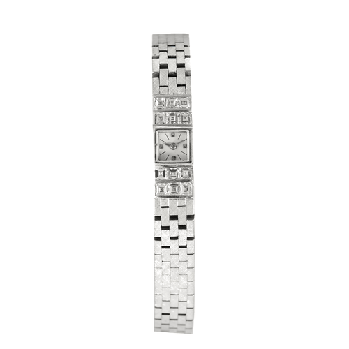 Montre VACHERON CONSTANTIN - Mécanisme 101P - Montre en or blanc et diamants 58 Facettes DV4479-43