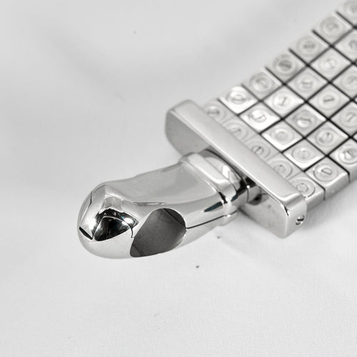 Montre VAN CLEEF & ARPELS - Collection Cadenas - Montre en acier 58 Facettes DV4479-18