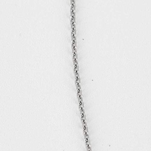 Collier Collier en or gris et pendentif diamants 58 Facettes DV9390-5