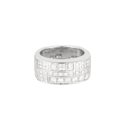 Bague 55 MAUBOUSSIN - Belle toujours - Bague en or gris et diamants 58 Facettes DV13725-3