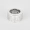 Bague 50 CHOPARD - Chopardissimo - Bague en or gris et diamants 58 Facettes DV0106-2