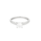 Bague 51 CARTIER - 1985 - Solitaire en platine et diamant 58 Facettes DV13892-5-51-2