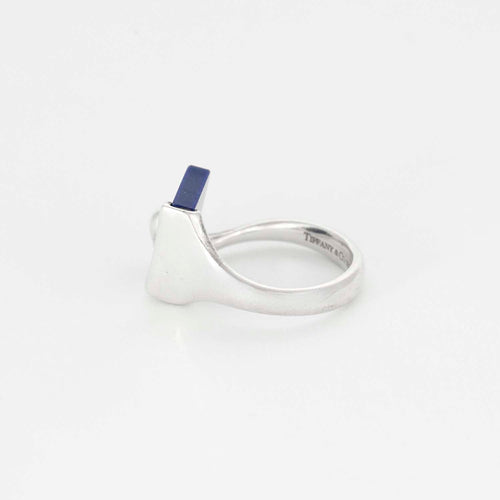 Bague 50 Tiffany & Co - Elsa Peretti - Bague argent et lapis lazuli 58 Facettes DV13401-6