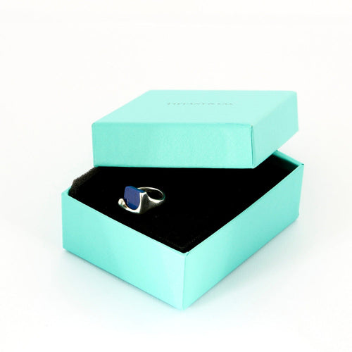Bague 50 Tiffany & Co - Elsa Peretti - Bague argent et lapis lazuli 58 Facettes DV13401-6