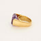 Bague 54.5 Bague en or jaune et améthyste 58 Facettes DV13940-1-545-2