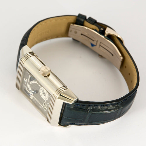 Montre JAEGER LECOULTRE - Reverso Septantième - Série Limitée - Superbe et rare montre d'homme à boitier pivotant en platine 58 Facettes DV4479-21