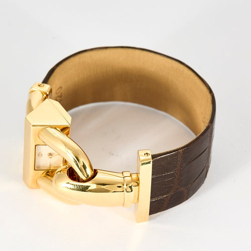 VAN CLEEF & ARPELS - Collection Cadenas - Montre en or jaune 58 Facettes DV4479-17