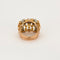Bague 52 Bague en or rose, or gris et diamants 58 Facettes DV0013-31-52-1