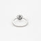 Bague 49 Bague solitaire or gris et diamants 58 Facettes DV13906-1