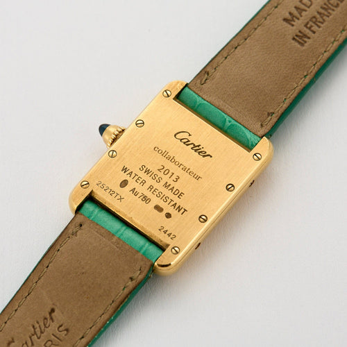 Montre CARTIER- TANK - Louis Cartier - Bracelet montre en or jaune 58 Facettes DV3419-25