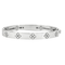 Bracelet ROBERTO COIN - Love in Verona - Bracelet en or gris et diamants 58 Facettes DV1174-4
