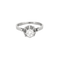 Bague 50.5 Solitaire en or blanc et diamant 58 Facettes DV14804-4-505