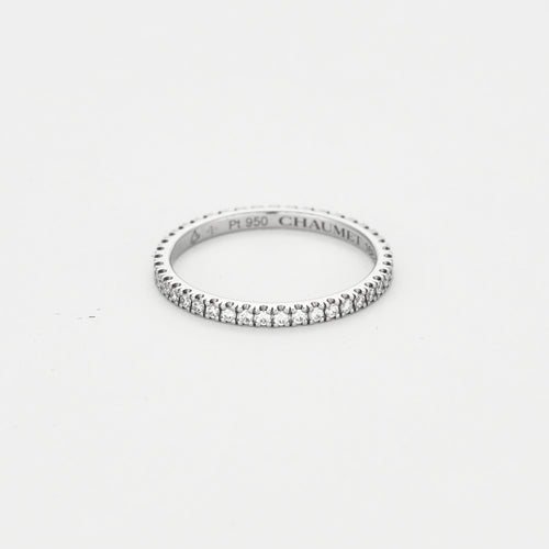 CHAUMET - Alliance Les Éternelles  en platine et diamants