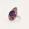 Bague 45 ISABELLE LANGLOIS - Émotion Poire - Bague améthyste et pierres fines 58 Facettes DV0956-2-45-3