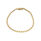 Bracelet Bracelet ligne en or jaune et diamants 58 Facettes DV1164-12