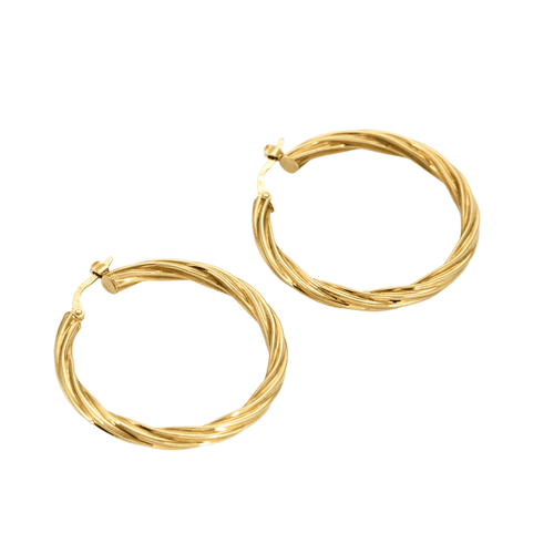 Boucles d'oreilles Paire de boucles d'oreilles en or jaune 58 Facettes DV14163-1