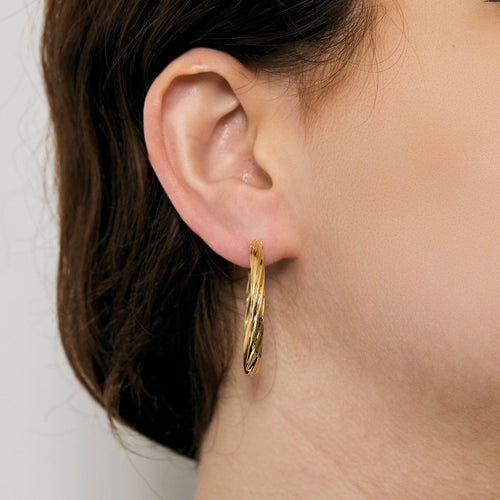 Boucles d'oreilles Paire de boucles d'oreilles en or jaune 58 Facettes DV14163-1