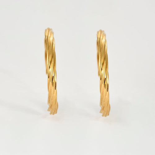 Boucles d'oreilles Paire de boucles d'oreilles en or jaune 58 Facettes DV14163-1