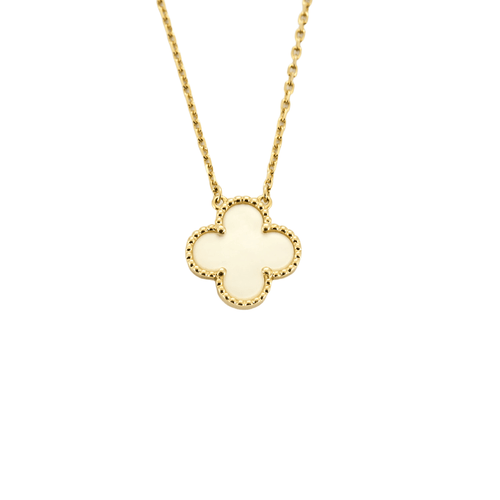 Pendentif VAN CLEEF & ARPELS - Pendentif Vintage Alhambra en or et nacre 58 Facettes DV14945-1